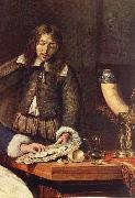 The Breakfast (detail) sg METSU, Gabriel